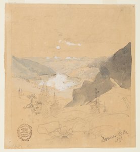 Donner Lake av Thomas Moran