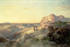Red Rock Trail, Sør-Utah, 1913 av Thomas Moran