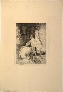 Den tomme vuggen av Thomas Moran