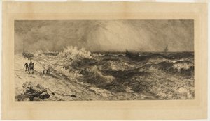 Det rungende hav av Thomas Moran