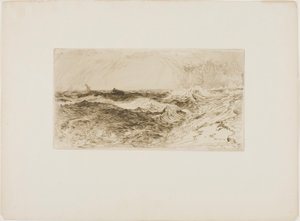 Det rungende hav av Thomas Moran