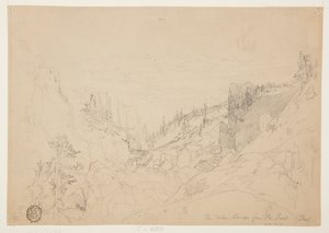 Teton-området fra øst av Thomas Moran
