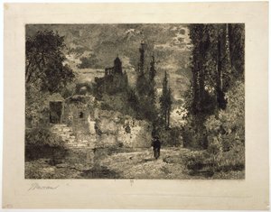 Skumring av Thomas Moran