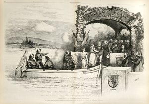 International Law - The Better Way..., 1874 (tregravering) av Thomas Nast