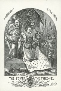 John T. Hoffman og William 'Boss' Tweed av Thomas Nast