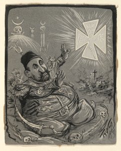 Har aldri brydd seg om kristen opplysning av Thomas Nast