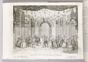 "Han gjør deg kysk og ren i hendene på din ektefelle", illustrasjon fra "The Marriage of Figaro" av Pierre Augustin Caron de Beaumarchais, 1784