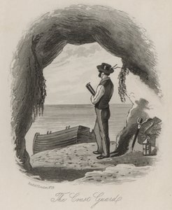 Kystvakten (litho) av Thomas Onwhyn