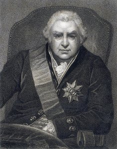 Joseph Banks, president for Royal Society PRS, botaniker, 1800-tallet av Thomas Philips