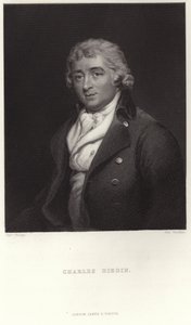 Portrett av Charles Dibdin av Thomas Phillips