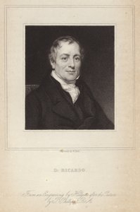 Portrett av David Ricardo av Thomas Phillips