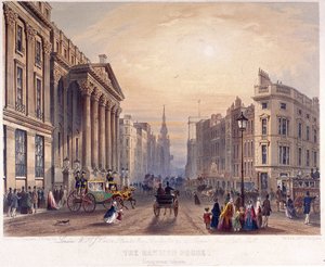 Mansion House eksteriør, London, 1851