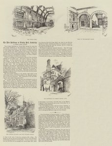 De nye bygningene i Trinity Hall, Cambridge