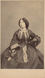 Laura Keene, ca. 1863 (foto) av Thomas Rice Burnham
