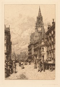 Rådhuset, Manchester av Thomas Riley