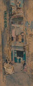 Perlestrenger, Venezia, c1904 av Thomas Robert Way