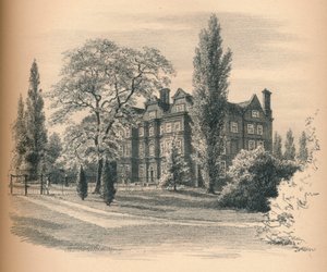 Eksteriør av Kew Palace, 1902