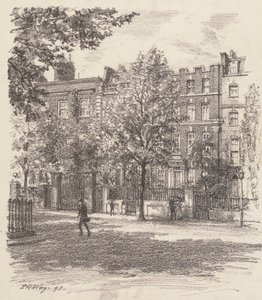 No.4 Cheyne Walk, Chelsea av Thomas Robert Way