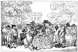 1784, eller dagens moter, 1784. av Thomas Rowlandson