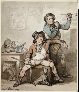 A Brace of Blackguards, 1789 av Thomas Rowlandson
