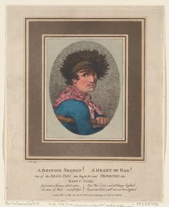 En britisk sjømann! A Heart of Oak!, 15. november 1801., 15. november 1801. av Thomas Rowlandson