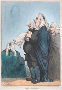 En rådmann [sic], 1. januar 1801., 1. januar 1801. av Thomas Rowlandson