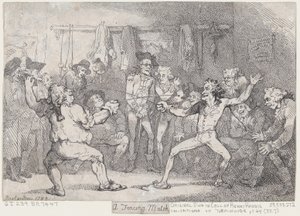 En fektingkamp av Thomas Rowlandson