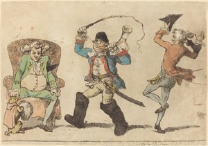 En franskmann i november av Thomas Rowlandson