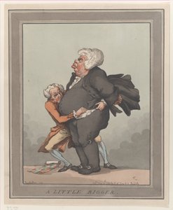 A Little Bigger, 18. mai 1791., 18. mai 1791. av Thomas Rowlandson