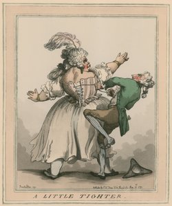 Litt strammere av Thomas Rowlandson