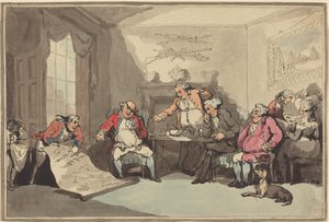 Et militsmøte av Thomas Rowlandson