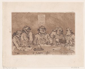 A Rotation Office, 8. juni 1774., 8. juni 1774. av Thomas Rowlandson
