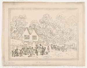 A Rural Stop, 1787., 1787. av Thomas Rowlandson