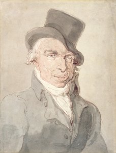 A Sporting Cove, ca. 1815-1820 (akvarell og penn over grafitt på papir) av Thomas Rowlandson