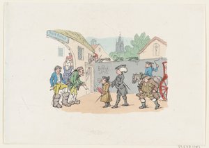 En tur til fremmede deler, 1807, 1807. av Thomas Rowlandson