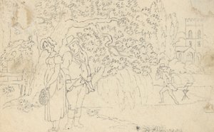 Album tegning av Thomas Rowlandson