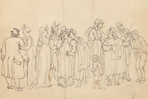 Album tegning av Thomas Rowlandson
