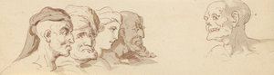 Tegning til albumet av Thomas Rowlandson