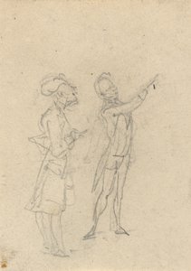 Tegning til albumet av Thomas Rowlandson