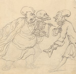 Albumtegning av Thomas Rowlandson