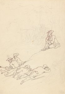 Albumtegning av Thomas Rowlandson