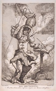 Alle talentene, 18. april 1807., 18. april 1807. av Thomas Rowlandson