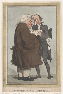 En forfatter og bokhandler, 14. juli 1797., 14. juli 1797. av Thomas Rowlandson