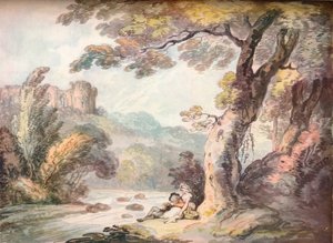 En idyll, c1815 av Thomas Rowlandson