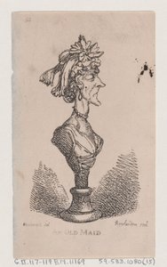 En gammel hushjelp, 1808., 1808. av Thomas Rowlandson