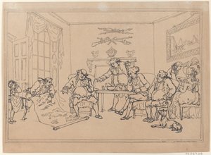Hæren, 5. november 1787., 5. november 1787. av Thomas Rowlandson
