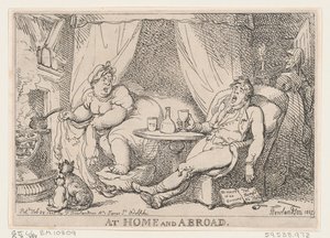 Hjemme og i utlandet, 28. februar 1807., 28. februar 1807. av Thomas Rowlandson