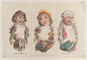 Barberorum, Flora, Lawyerorum, 15. august 1800., 15. august 1800. av Thomas Rowlandson