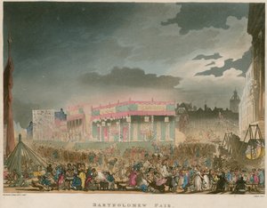 Bartholomew-messen av Thomas Rowlandson