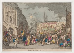 Bartholomew Fair, 1807., 1807. av Thomas Rowlandson